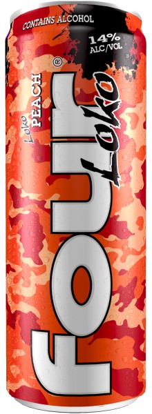 Four Loko Peach 24oz Cans - Delta Wine & More